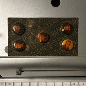 Duran Duran 80’s Vintage Pins Buttons